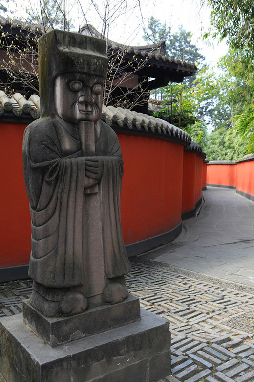 成都武侯祠，中国唯一一座君臣合祀祠庙