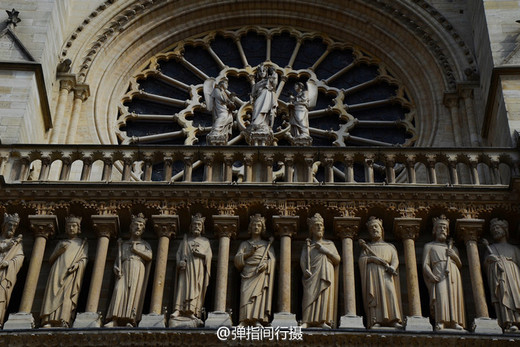 【法国】巴黎圣母院，“凝固的交响乐”-西岱岛,塞纳河,卢浮宫,凯旋门-巴黎,埃菲尔铁塔