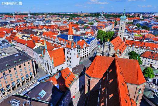 【德国】俯瞰慕尼黑，有一种美叫历久弥新-奥林匹克公园-慕尼黑,宝马大厦,圣母教堂-慕尼黑,圣彼得大教堂-慕尼黑,慕尼黑新市政厅