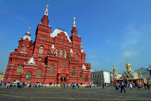 【俄罗斯】莫斯科红场，无限风情，无尽浪漫-圣彼得堡,瓦西里升天教堂,列宁墓,克里姆林宫