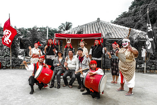 [冲绳]那霸旅游巴士线路C大揭秘-海洋博公园,琉球村,万座毛