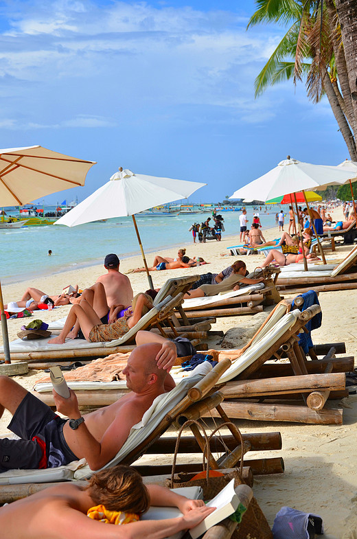 【长滩岛】蓝天碧海，放空白沙滩，品海鲜大餐-白沙滩-长滩岛,菲律宾