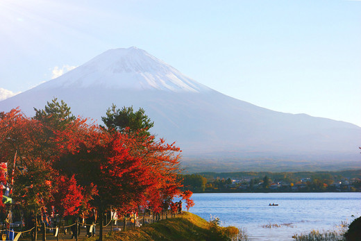 日之秋之升仙峡、河口湖-京都,岚山,富士山,日本