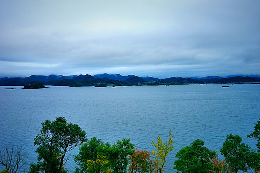 湖光山色泼墨画之一次意外的千岛湖之行-杭州