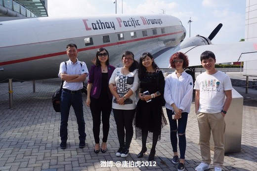 参观国泰城及飞机模拟机舱偶遇美女（五）-香港