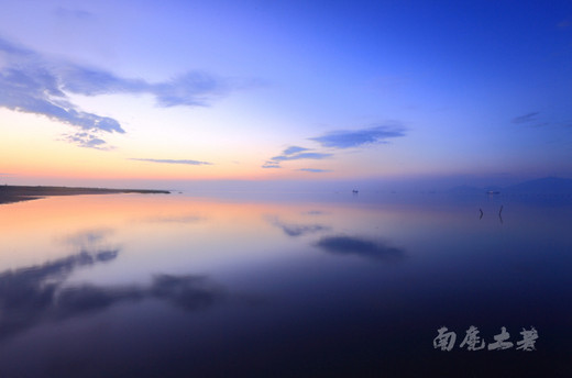 在浙江三门发现一面“天空之镜”-蛇蟠岛,三门县