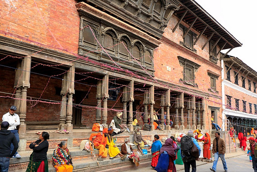 行走奇幻尼泊尔  （加德满都）-库玛丽活女神庙,猴庙,加德满都杜巴广场,泰米尔街