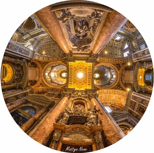 [梵蒂冈]不可不去的艺术殿堂——圣彼得大教堂-圣彼得大教堂-梵蒂冈,圣彼得广场