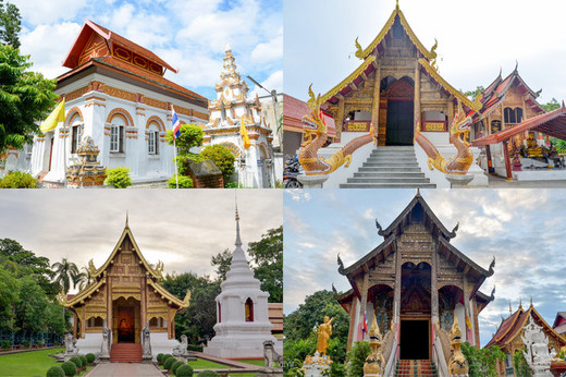 泰国清新记-拜县,素贴山,双龙寺,契迪龙寺,清迈古城