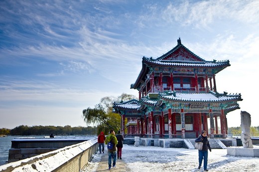 漫步颐和园　赏神秘而梦幻的雪后美景-故宫,北京