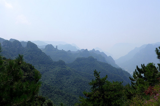 夏游山西之无暑清凉王莽岭