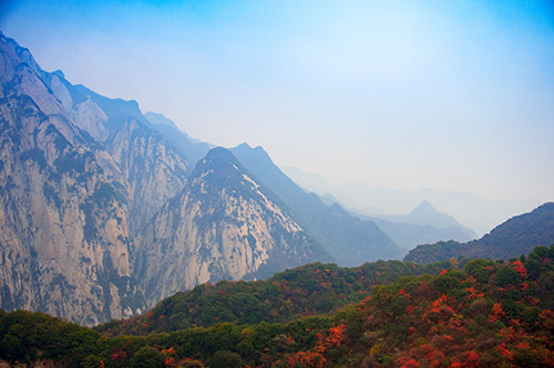 红叶成诗～光雾山-黄帝陵,秦始皇陵,秦始皇兵马俑,宝塔山,延安