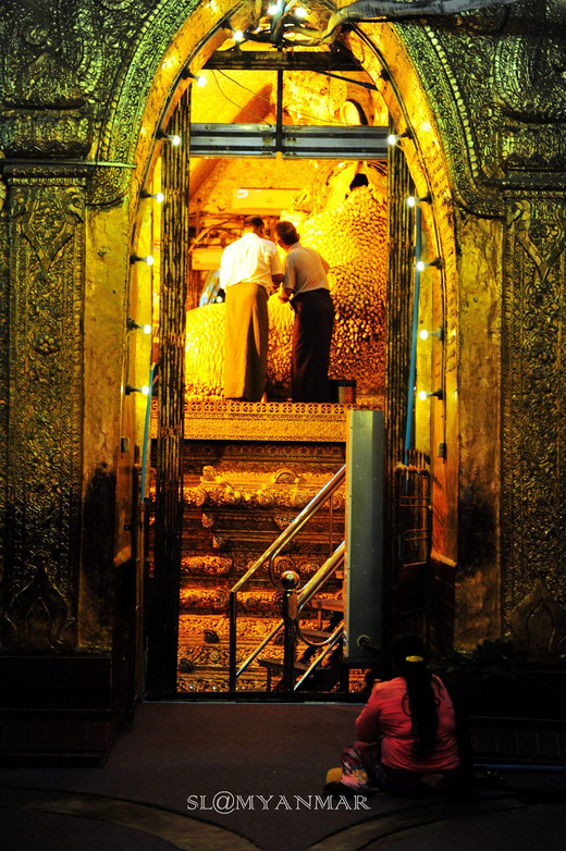 缅泰八日谈——2014年国庆缅甸、泰国行（一）-固都陶佛塔,金色宫殿僧院,马哈伽纳扬僧院,马哈木尼佛塔,乌本桥