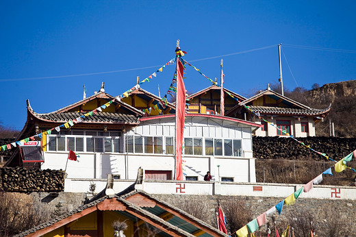 在藏寨，遇到的那些藏民-阿坝,四川