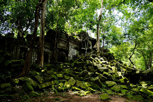 【柬埔寨14日】（4）去暹粒看建筑（女王宫、崩密列、罗洛寺群）-吴哥窟