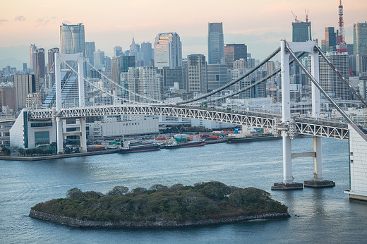 冬季恋歌－东京、京都6天漫游记之东京篇-银座,富士电视台,东京塔,台场,秋叶原