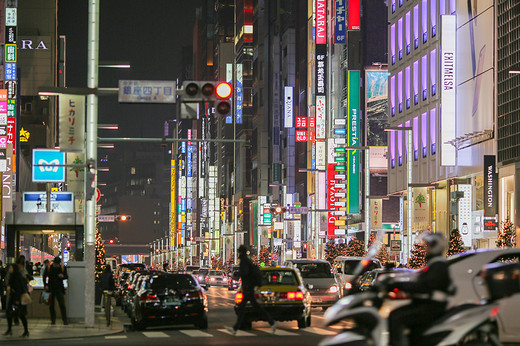 冬季恋歌－东京、京都6天漫游记之东京篇-银座,富士电视台,东京塔,台场,秋叶原