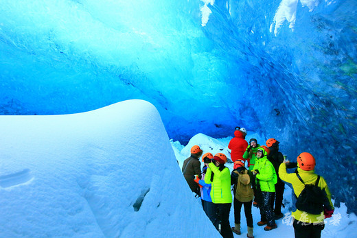 冰盖之下，又一片蓝天-瓦特纳冰川国家公园,冰岛