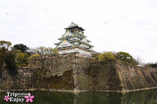 樱の物语、花见关西12日游(大阪篇上集~D5)-京都,通天阁,心斋桥,大阪城,大阪城公园