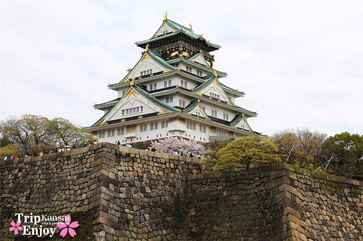 樱の物语、花见关西12日游(大阪篇上集~D5)-京都,通天阁,心斋桥,大阪城,大阪城公园