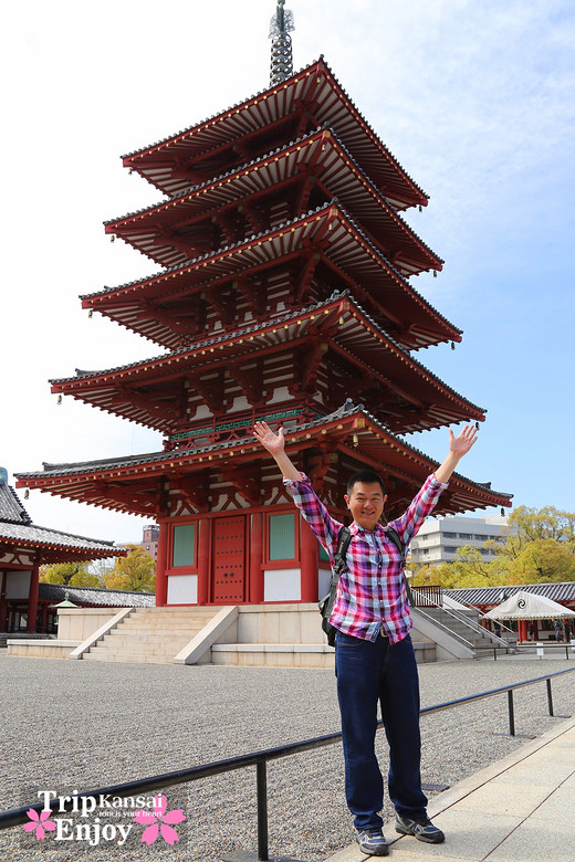 樱の物语、花见关西12日游(大阪篇上集~D5)-京都,通天阁,心斋桥,大阪城,大阪城公园