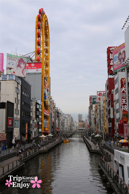 樱の物语、花见关西12日游(大阪篇上集~D5)-京都,通天阁,心斋桥,大阪城,大阪城公园