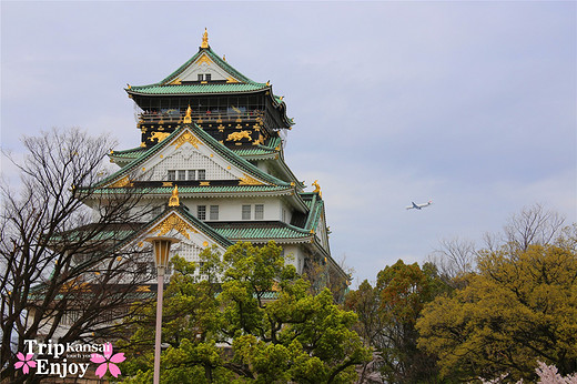 樱の物语、花见关西12日游(大阪篇上集~D5)-京都,通天阁,心斋桥,大阪城,大阪城公园