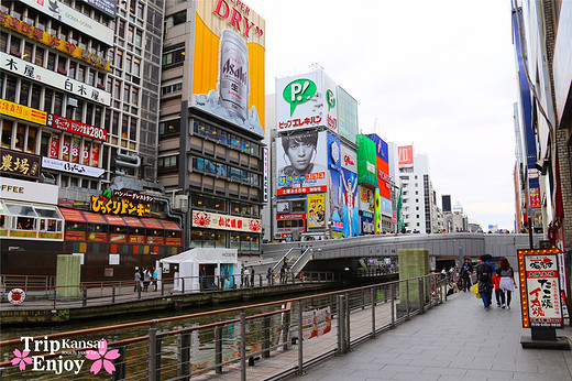 樱の物语、花见关西12日游(大阪篇上集~D5)-京都,通天阁,心斋桥,大阪城,大阪城公园