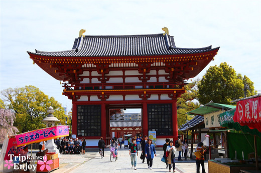 樱の物语、花见关西12日游(大阪篇上集~D5)-京都,通天阁,心斋桥,大阪城,大阪城公园