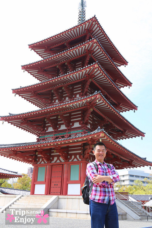 樱の物语、花见关西12日游(大阪篇上集~D5)-京都,通天阁,心斋桥,大阪城,大阪城公园