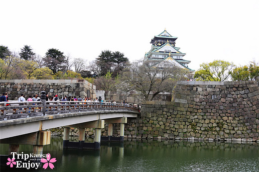 樱の物语、花见关西12日游(大阪篇上集~D5)-京都,通天阁,心斋桥,大阪城,大阪城公园