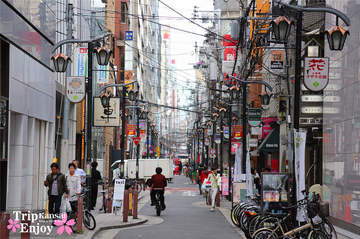 樱の物语、花见关西12日游(大阪篇上集~D5)-京都,通天阁,心斋桥,大阪城,大阪城公园