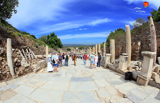 星月之国土耳其，我带妹子去旅行（系列九~以弗所Ephesus古城遗址+希腊小镇阿啦恰特）-哈德良门,以弗所大剧院,以弗所古城,伊兹密尔,塞尔丘克小镇
