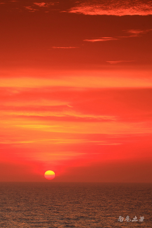 坐邮轮去看中国南海的壮美日落-三沙市,西沙群岛