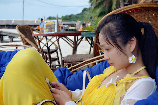 柬埔寨自由行之七-柬埔寨也有海，碧海蓝天高龙岛