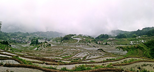 丽水古堰画乡云和梯田游