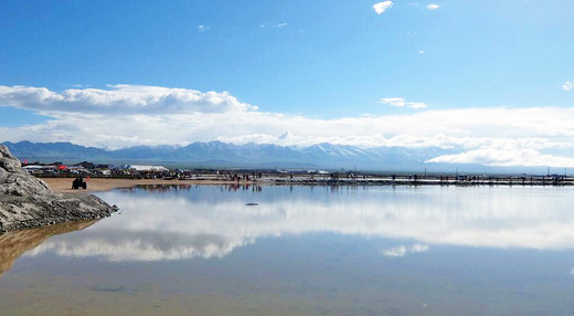 湖如镜，镜是湖，镜与净的天堂-察尔汗盐湖,茶卡盐湖,青海
