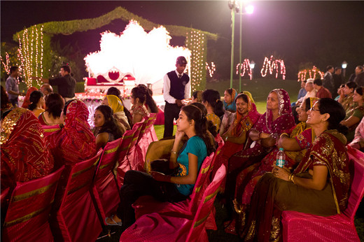 《女摄影师镜头中的印度》----目睹上等人的豪华婚宴（1）-斋普尔