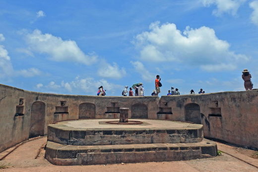 斯里兰卡古城加勒的城堡要塞