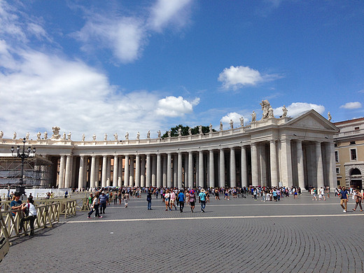 意大利Tuscany之行 -- Vatican City-圣彼得大教堂-梵蒂冈,圣彼得广场,梵蒂冈博物馆