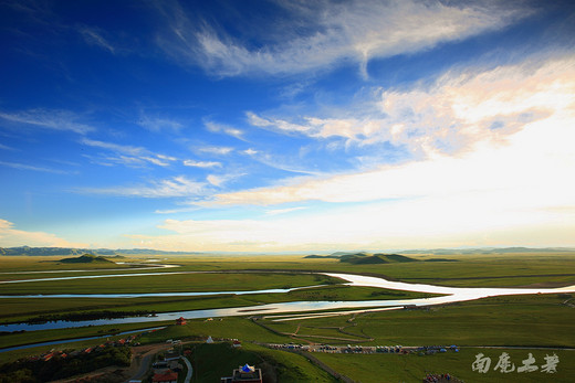 黄河九曲第一湾，看母亲河最初的模样-黄河第一湾,索克藏寺,唐克镇,若尔盖大草原,若尔盖