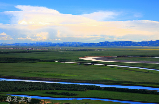 黄河九曲第一湾，看母亲河最初的模样-黄河第一湾,索克藏寺,唐克镇,若尔盖大草原,若尔盖