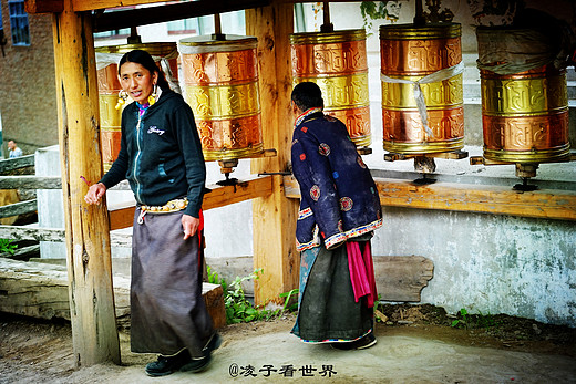 走进五彩卓尼寻觅百年藏寨-尼巴村,卓尼县,甘南