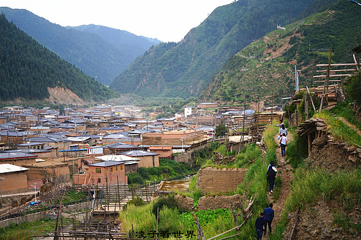 走进五彩卓尼寻觅百年藏寨-尼巴村,卓尼县,甘南