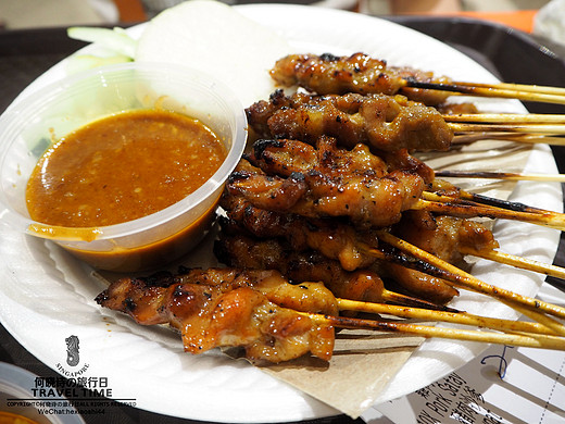 35℃漫游新加坡，飞奔民丹岛～最平民的美食汇集地--hawker center-老巴刹