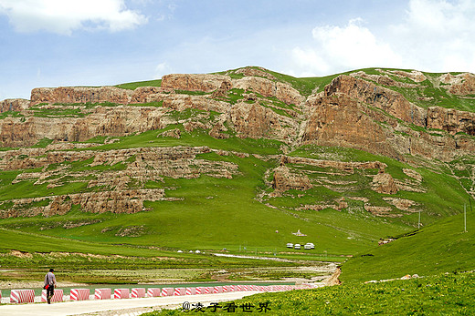 七月青海，风景在路上（二）-海西蒙古族藏族自治州,夏日哈石经院,青海湖,天峻山,天峻县