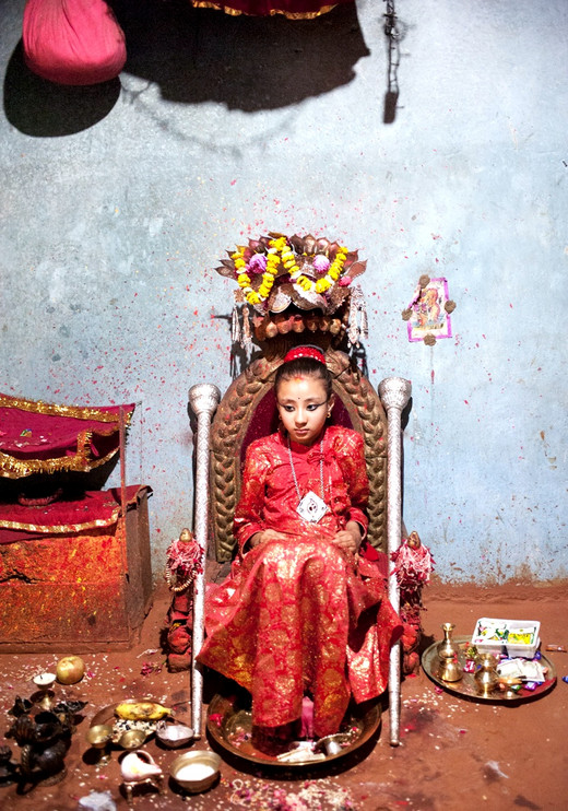 孤独的荣耀，尼泊尔活女神-加德满都