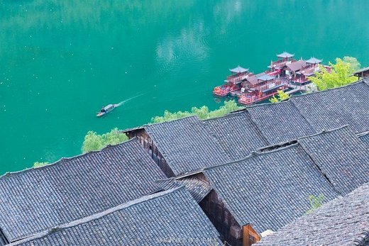 龚滩古镇—亚洲最大的吊脚楼群- 龚滩古镇,乌江,重庆