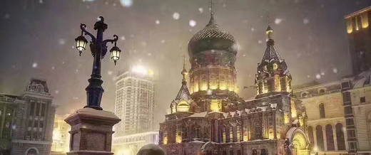 2016年10月21日哈尔滨迎来入冬第一场雪