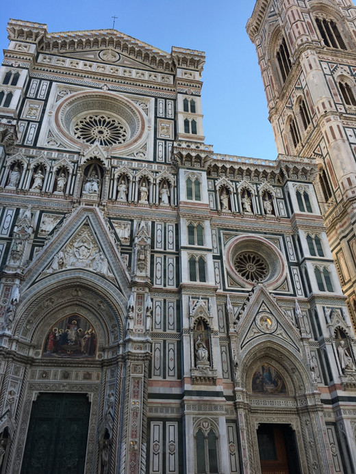 佛罗伦萨印象-圣母百花大教堂,米开朗基罗广场,意大利